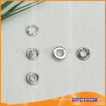 Prong Snap botão / pinça com moda Ring Cap MPC1033